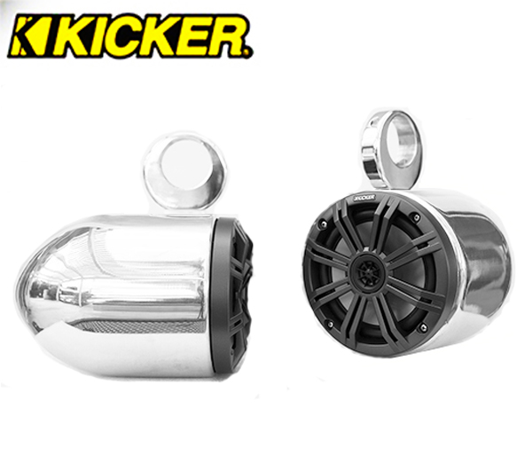 Kicker BAS001 Kicker 6.5 in Single Barrel Tower Speaker System