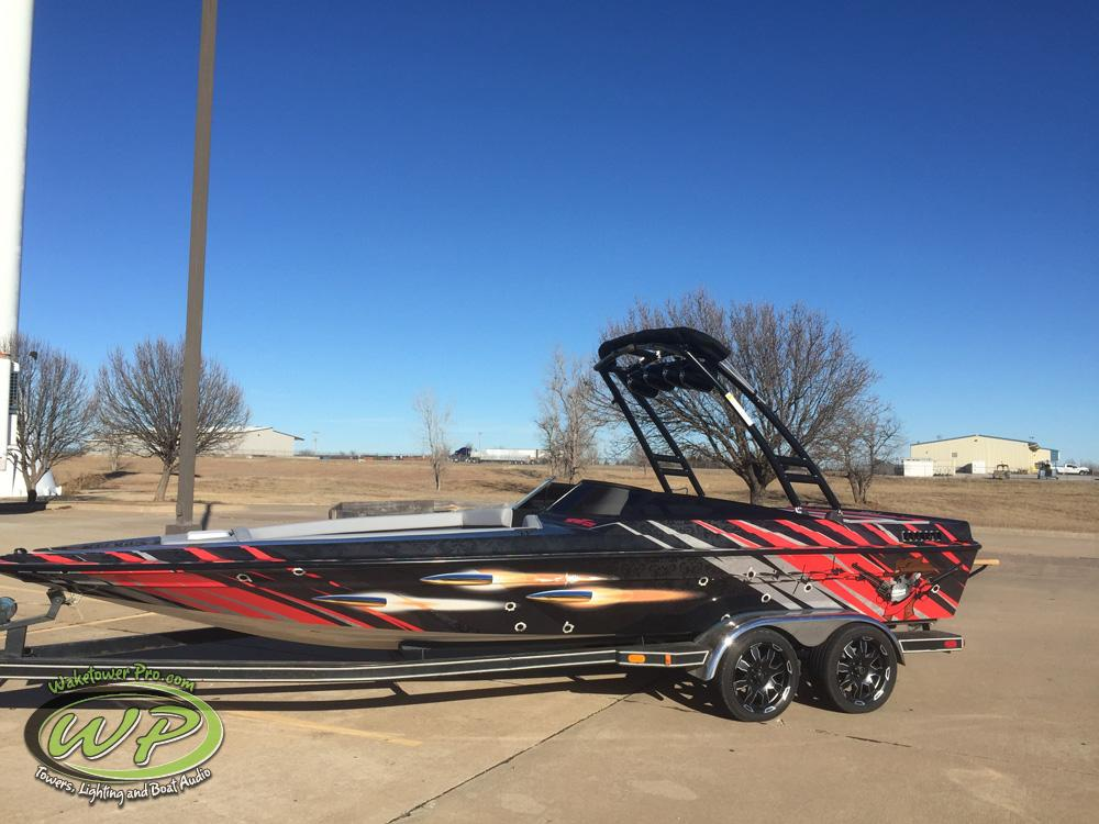 Waketower Pro wrap Custom Boat Wrap